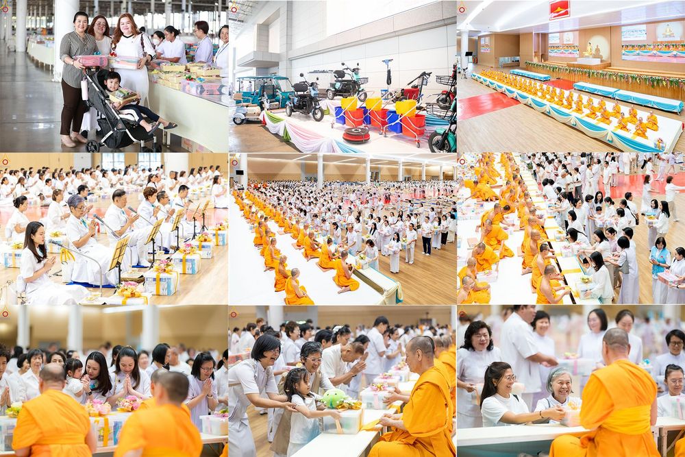 ภาพ No.280482:วันที่ 28 ธันวาคม พ.ศ.2568 พิธีถวายอุปกรณ์ทำความสะอาด ณ ห้องแก้วสารพัดนึก วัดพระธรรมกาย