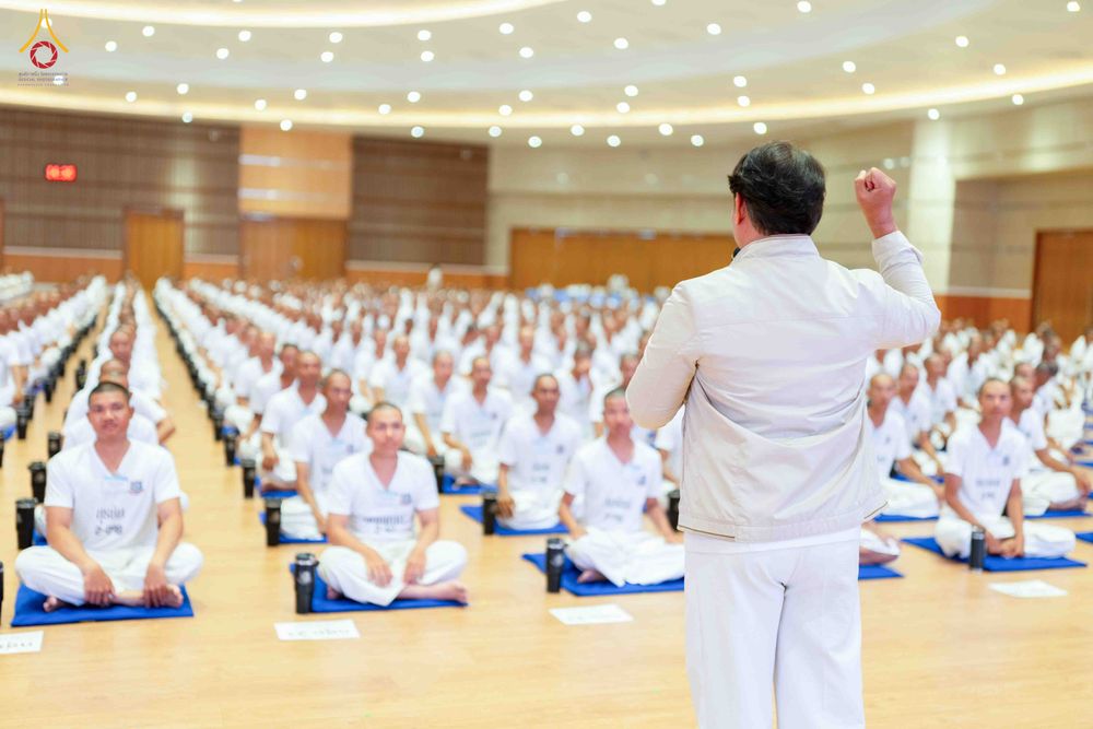 ภาพ No.340336:วันที่ 23 กรกฎาคม พ.ศ. 2569 พิธีเปิดโครงการพัฒนาคุณธรรม จริยธรรม สำหรับนักเรียนนายสิบตำรวจ (นสต.) รุ่นที่ 17 ศูนย์ฝึกอบรมตำรวจภูธรภาค 1 ระหว่างวันที่ 23-27 กรกฏาคม 2569 ( 5 วัน 4 คืน) ณ ศูนย์ปฏิบัติธรรมเวิล์ดพีช วัลเล่ย์ (World Peace Valley) เขาใหญ่  ต.ห