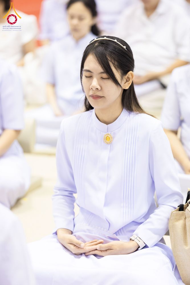 ภาพ No.287591:วันที่ 1 มกราคม พ.ศ. 2569 พิธีบูชาข้าวพระ ณ สภาธรรมกายสากล วัดพระธรรมกาย