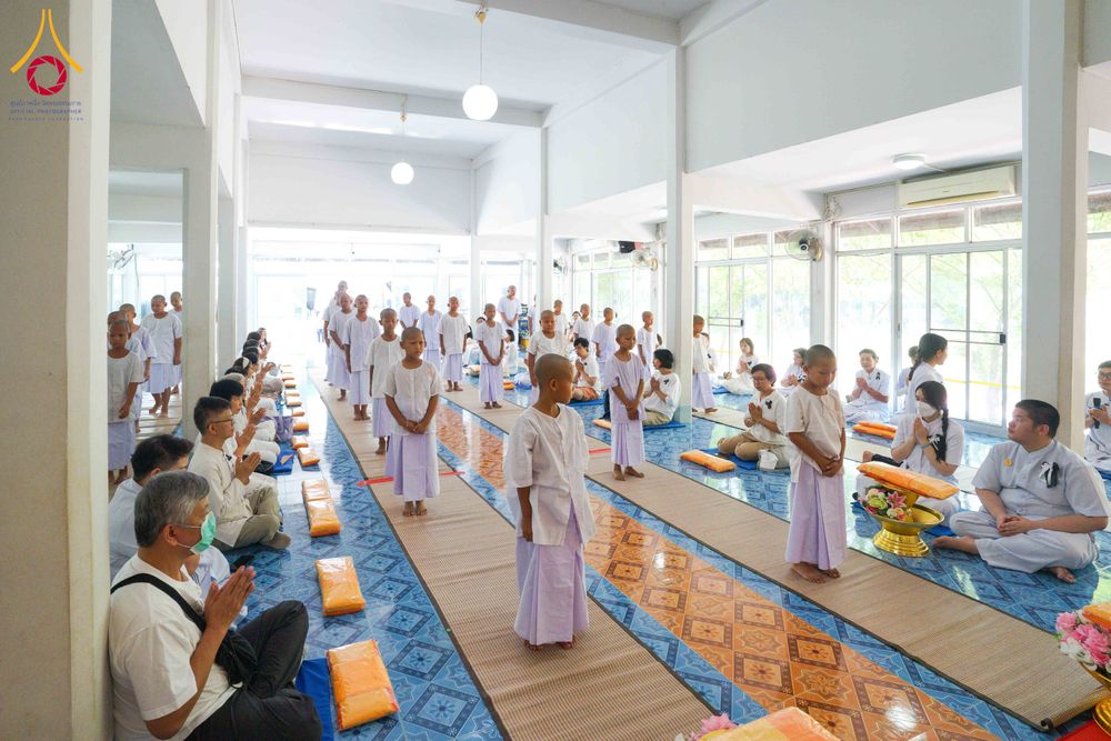 ภาพ No.318896:วันจันทร์ที่ ๖ เมษายน พ.ศ.๒๕๖๙  โครงการบรรพชาสามเณรภาคฤดูร้อน ประจำปี ๒๕๖๙  บูชาธรรม ๘๒ ปี หลวงพ่อธัมมชโย  ณ วัดห้วยตองสัก อำเภอจอมทอง จังหวัดเชียงใหม่