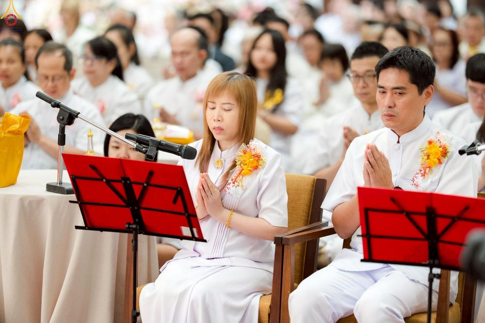 ภาพ No.271450:วันอาทิตย์ที่ 26 ตุลาคม พ.ศ. 2568 พิธีทอดกฐินครบรอบ 30 ปี  วัดพระธรรมกายไทเป และพิธีถวายมหาสังฆทาน 83 รูป  บูชาธรรม 81 ปี หลวงพ่อธัมมชโย