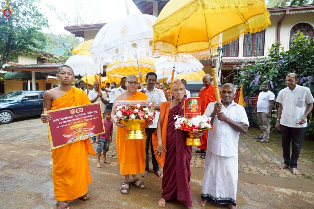 ภาพ No.264915:วันที่ 16-20 ตุลาคม พ.ศ. 2568 กฐินสมทบต่างประเทศ 5 วัด บูชาธรรม 81 ปี หลวงพ่อธัมมชโย ณ ประเทศศรีลังกา