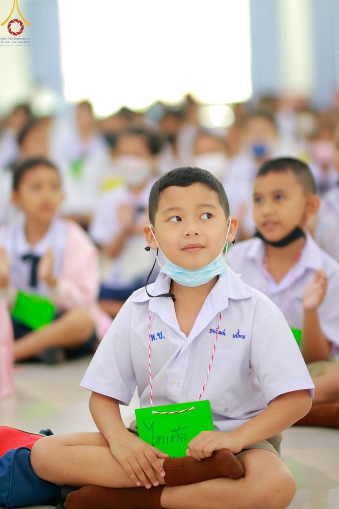 ภาพ No.102852:วันรวมพลังเด็กดี V-Star ผู้นำฟื้นฟูศีลธรรมโลก จังหวัดระยอง ณ ศูนย์ปฏิบัติธรรมจังหวัดระยอง (บ้านช่องลม) ต.บางบุตร อ.บ้านค่าย จ.ระยอง วันที่ 17 ธันวาคม พ.ศ. 2566
