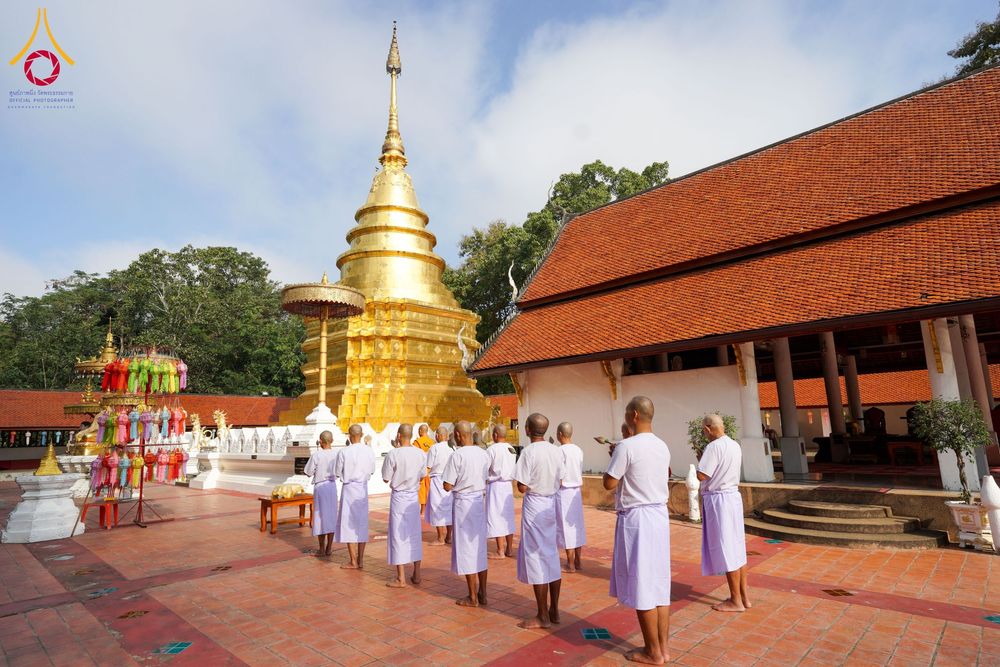 ภาพ No.179913:พิธีบรรพชาสามเณรและอุปสมบท โครงการบรรพชาอุปสมบทหมู่บูชาธรรมมหาปูชนียจารย์ ณ วัดพระธาตุจอมทอง และ วัดพระธาตุศรีโคมคำ อ.เมือง จ.พะเยา วันอังคารที่ ๓ ธันวาคม พ.ศ. ๒๕๖๗