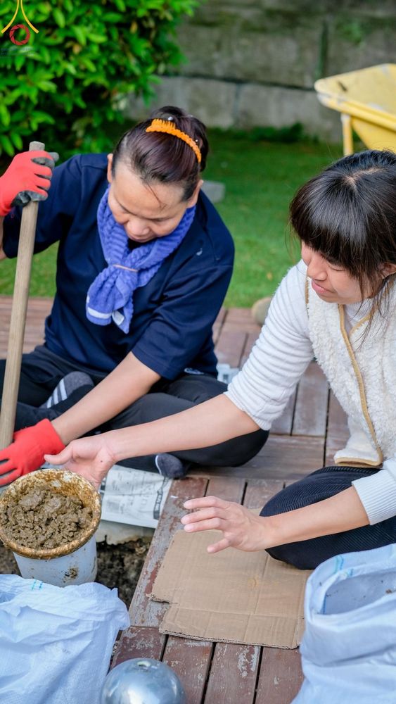 ภาพ No.137091:การเตรียมงาน ขุมหลุมเพื่อพิธีฝังลูกนิมิต ณ วัดพระธรรมกายโทชิหงิ ประเทศญี่ปุ่น วันพฤหัสบดีที่ 16 พฤษภาคม พ.ศ. 2567