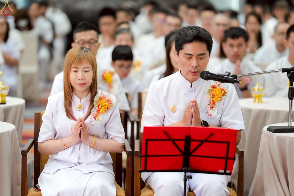 ภาพ No.271458:วันอาทิตย์ที่ 26 ตุลาคม พ.ศ. 2568 พิธีทอดกฐินครบรอบ 30 ปี  วัดพระธรรมกายไทเป และพิธีถวายมหาสังฆทาน 83 รูป  บูชาธรรม 81 ปี หลวงพ่อธัมมชโย