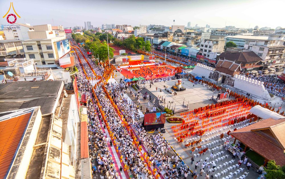 ภาพ No.312848:วันอาทิตย์ที่ 8 มีนาคม พ.ศ.2569 ทำบุญเมืองนครราชสีมา 558 ปี ตักบาตรพระ 10,000 รูป (ภาพชุดที่ 2)