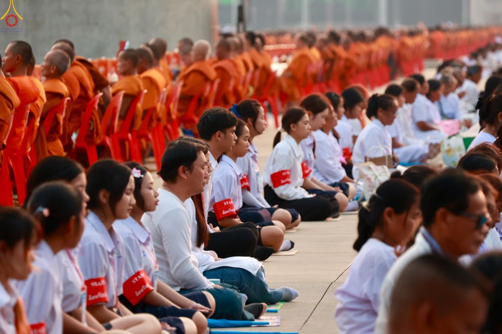 ภาพ No.324090:วันที่ 22 เมษายน พ.ศ.2569 (วันคุ้มครองโลก) พิธีถวายมหาสังฆทาน 40,000 กว่าวัดทั่วประเทศ ณ ลานธรรม พระมหาธรรมกายเจดีย์ วัดพระธรรมกาย