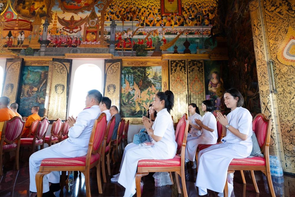 ภาพ No.124040:ผู้รักษาการแทนเจ้าอาวาสวัดมหาจุฬาลงกรณราชูทิศ เมตตาแต่งตั้งให้   “พระมหารณภพ โชติลาโภ” เจ้าอาวาสวัดพระธรรมกายลอนดอน ประเทศอังกฤษ ดำรงตำแหน่งฐานานุกรม ที่ “พระครูวินัยธร” ณ พระอุโบสถกลางน้ำ วัดมหาจุฬาลงกรณราชูทิศ