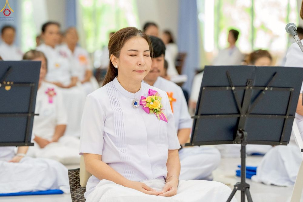 ภาพ No.241781:วันเสาร์ที่ 23 สิงหาคม พ.ศ. 2568 ปฐมผ้าป่าสถาปนาองค์พระเจดีย์ "ซื้อดินปรับพื้นที่ลานธรรม รองรับองค์พระเจดีย์เพื่อสร้างสันติภาพโลก" ณ ศูนย์ปฏิบัติธรรมระยอง (บ้านช่องลม)