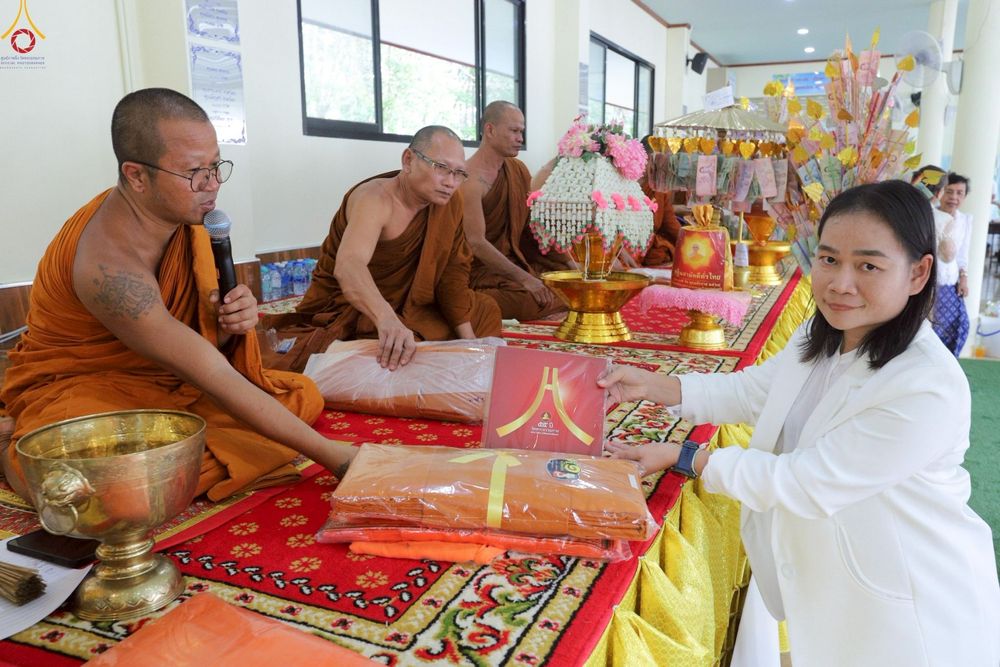 ภาพ No.260777:วันที่ 19 ตุลาคม พ.ศ. 2568 พิธีทอดกฐินสามัคคีทั่วไทย 30,000 วัด โดยคณะศิษยานุศิษย์ บูชาธรรม 81 ปี หลวงพ่อธัมมชโย ณ ที่พักสงฆ์บ้านขวัญพัฒน์ ต.คลองพา  อ.ท่าชนะ จ.สุราษฎร์ธานี