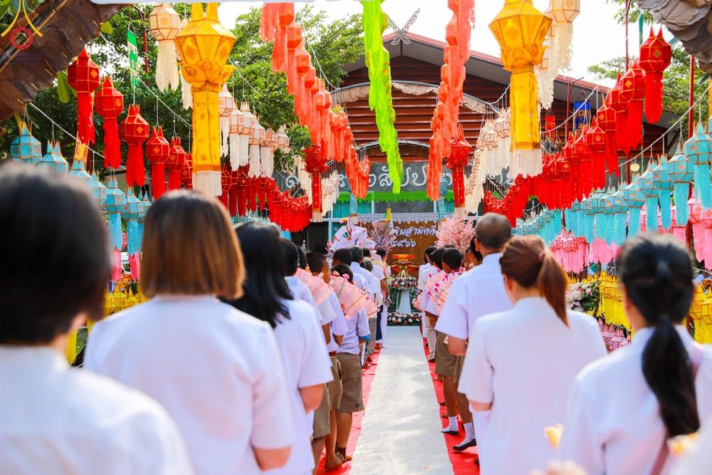 ภาพ No.94296:พิธีทอดกฐินสามัคคี เพื่อขยายที่ดินและสร้างบ้านพักอาสาสมัครเยาวชน ณ ศูนย์ปฏิบัติธรรมดอยหล่อ อ.ดอยหล่อ จ.เชียงใหม่ วันอาทิตย์ที่ ๑๒ พฤศจิกายน พ.ศ. ๒๕๖๖