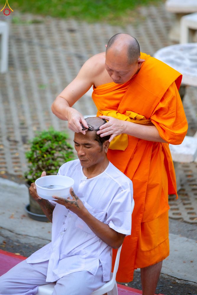 ภาพ No.319814:วันอาทิตย์ที่ 5 เมษายน พ.ศ.2569 พิธีตัดปอยผม และปลงผมนาคธรรมทายาท โครงการบรรพชาและอุปสมบทหมู่ รุ่นบูชาธรรม 82 ปี หลวงพ่อธัมมชโย