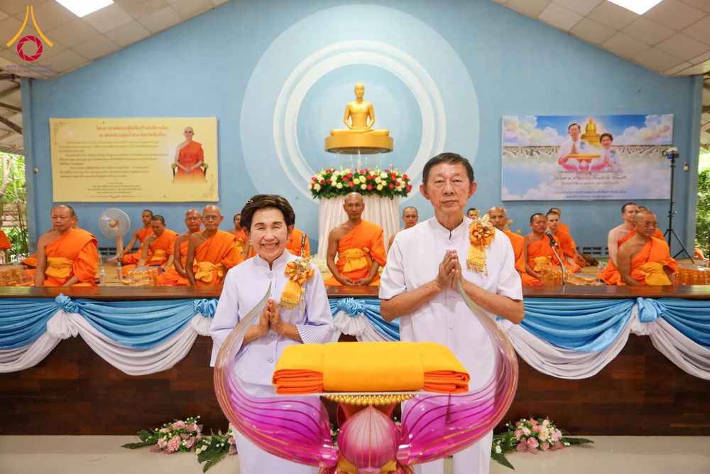 ภาพ No.336927:วันเสาร์ที่ 27 มิถุนายน 2569 พิธีทอดผ้าป่า พิธีตอกเสาเข็มมงคล องค์พระเจดีย์เพื่อสันติภาพโลก ณ ธุดงคสถานลุ่มน้ำฝาง อำเภอฝาง จังหวัดเชียงใหม่