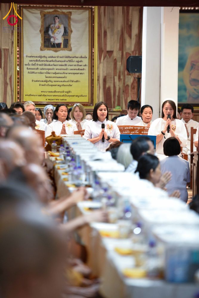 ภาพ No.303386:วันที่ 23 มกราคม พ.ศ. 2569 พิธีเจริญพุทธมนต์ปฏิบัติธรรม มอบทุนการศึกษา  ถวายสังฆทาน 109 วัด เพื่อถวายเป็นพุทธบูชา เพื่อขับเคลื่อนโครงการหมู่บ้านรักษาศีล 5 โดยคณะสงฆ์จังหวัดนครปฐม คณะศิษยานุศิษย์วัดพระธรรมกาย โครงการธรรมยาตรา ปีที่ 14 ณ วัดบางปลา อำเภอบาง