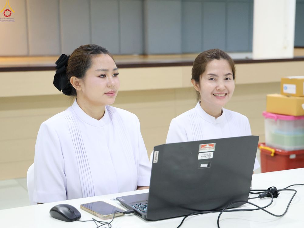 ภาพ No.319266:วันที่ 5 เมษายน พ.ศ.2569 ประชุมทีมงานลงทะเบียนพระสังฆาธิการ เพื่อพิธีถวายมหาสังฆทาน 40,000 กว่าวัดทั่วประเทศ จัดโดย กองต้อนรับพระกัลยาณมิตร วัดพระธรรมกาย