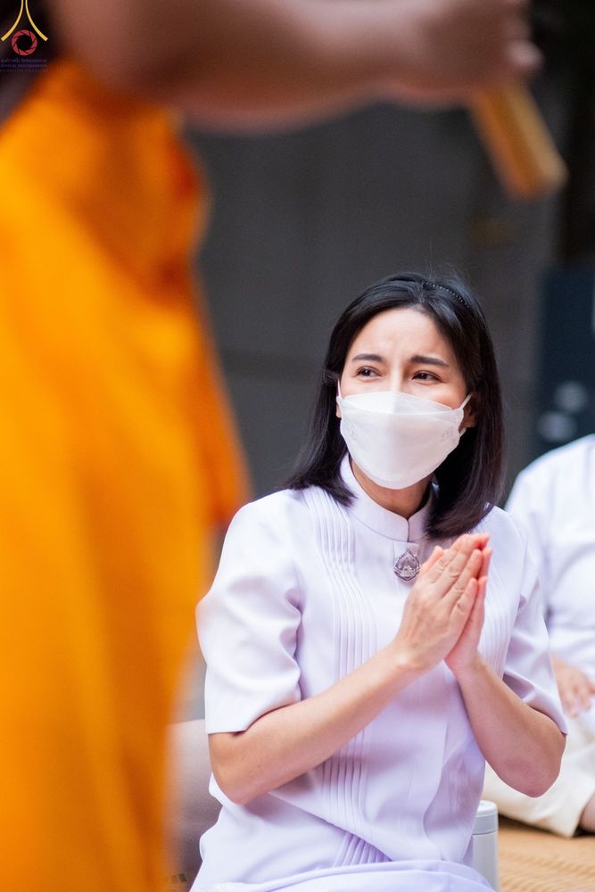 ภาพ No.69067:พิธีต้อนรับพระธรรมยาตรา ในโครงการธรรมยาตรากตัญญูบูชา มหาปูชนียาจารย์ พระมงคลเทพมุนี(สด จนฺทสโร) พระผู้ปราบมาร อนุสรณ์สถาน 7 แห่ง ปีที่ 11 วันที่ 3 มกราคม พ.ศ. 2566 ณ อนุสรณ์สถานมหาวิหารพระมงคลเทพมุนี จ.สุพรรณบุรี