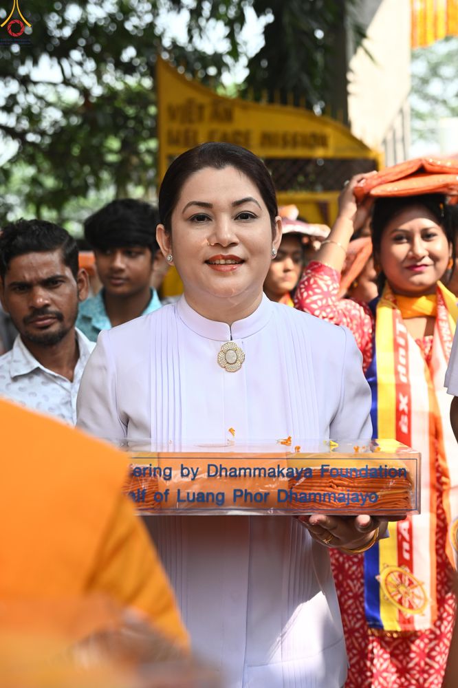 ภาพ No.284034:วันที่ 5 พฤศจิกายน พุทธศักราช 2568 กฐินสมทบวัดต่างประเทศ โดยคณะศิษยานุศิษย์ บูชาธรรม 81 ปี หลวงพ่อธัมมชโย ณ วัดพุทธนานาชาติเพื่อสวัสดิการสากล (Buddha International Welfare Mission)  เมืองพุทธคยา ประเทศอินเดีย