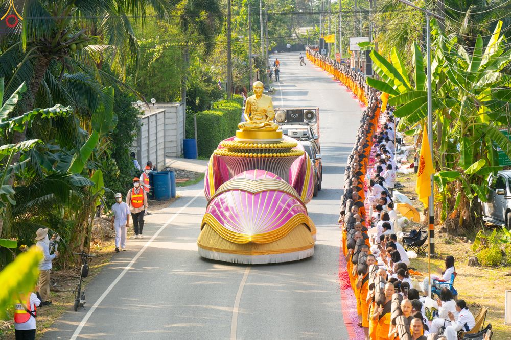 ภาพ No.289623:วันที่ 7 มกราคม พ.ศ. 2569 พิธีต้อนรับพระธรรมยาตรา ณ อนุสรณ์สถานลำดับที่ 2 สถานที่ตั้งมโนปณิธานบวชตลอดชีวิต อนุสรณ์สถานคลองบางนางแท่น อ.สามพราน จ.นครปฐม ในโครงการธรรมยาตรา กตัญญูบูชา มหาปูชนียาจารย์ พระมงคลเทพมุนี(สด จนฺทสโร) พระผู้ปราบมาร อนุสรณ์สถาน 7 แ