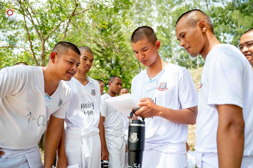 ภาพ No.340588:วันที่ 24-25 กรกฎาคม พ.ศ. 2569 โครงการพัฒนาคุณธรรม จริยธรรม สำหรับนักเรียนนายสิบตำรวจ (นสต.) รุ่นที่ 17 ศูนย์ฝึกอบรมตำรวจภูธรภาค 1 ได้จัดกิจกรรม WalkRally สวดมนต์นั่งสมาธิ และฟังธรรมจากพระอาจารย์ ณ ศูนย์ปฏิบัติธรรมเวิล์ดพีช วัลเล่ย์ (World Peace Valley) 