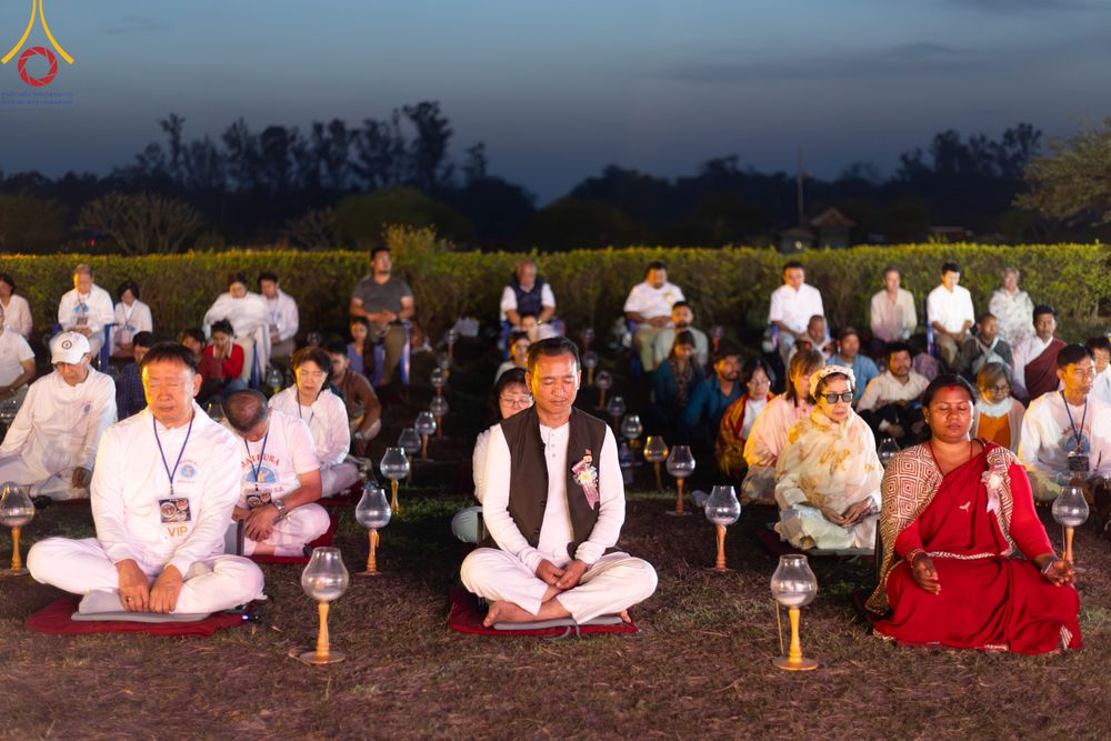 ภาพ No.314296:วันอังคารที่ 17 มีนาคม พ.ศ. 2569 พิธีจุดประทีปเป็นพุทธบูชา ณ วิหารมายาเทวี ลุมพินี ประเทศเนปาล