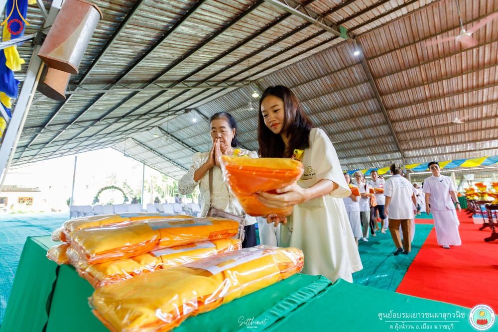 ภาพ No.161813:พิธีทอดผ้าป่าสามัคคี เพื่อปรับปรุงห้องน้ำ และระบบน้ำ รองรับการสร้างศาสนทายาท ณ ศูนย์อบรมเยาวชนผาสุกวนิช อำเภอเมืองราชบุรี จังหวัดราชบุรี วันอาทิตย์ที่ 13 ตุลาคม พ.ศ. 2567