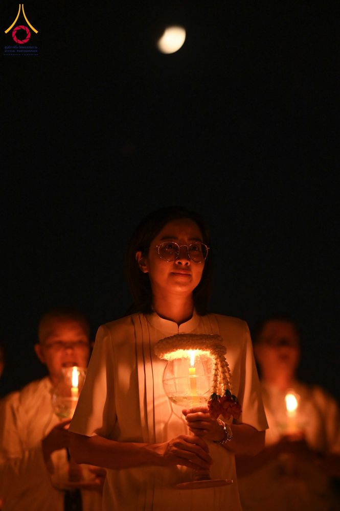 ภาพ No.312340:วันอังคารที่ 3 มีนาคม พ.ศ.2569 พิธีเวียนประทักษิณและจุดมาฆประทีป (ภาพชุดที่ 2) ณ ลานธรรมพระมหาธรรมกายเจดีย์ วัดพระธรรมกาย