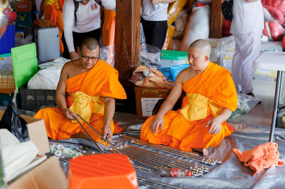 ภาพ No.331271:วันที่ 29 พฤษภาคม พ.ศ.2569 MBMI Tangerang (Majelis Agama Buddha Mahanikaya)  ได้มีการเตรียมงานเพื่อจัดงานวิสาขบูชานานาชาติ (ภาพชุดที่ 2)