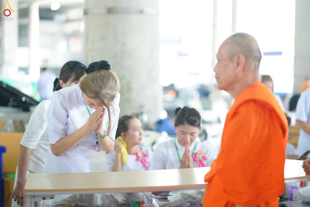 ภาพ No.326592:วันที่ 22 เมษายน พ.ศ.2569(วันคุ้มครองโลก) งานถวายมหาสังฆทาน 40,000 กว่าวัดทั่วประเทศ บรรยากาศความปลื้มตลอดทั้งวัน