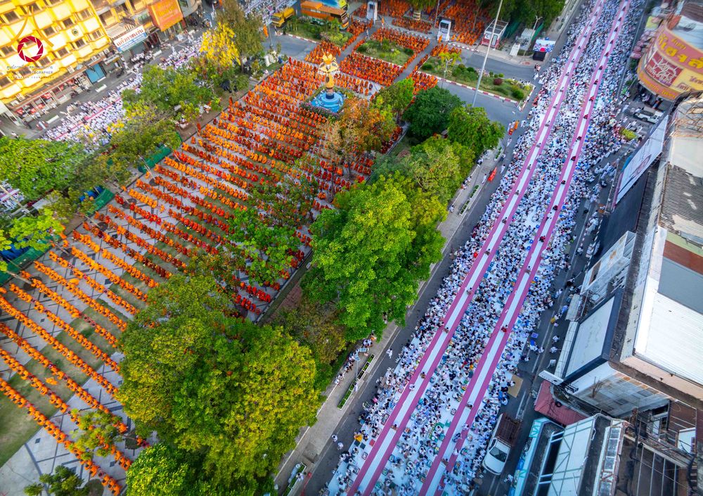 ภาพ No.312941:วันอาทิตย์ที่ 8 มีนาคม พ.ศ.2569 ทำบุญเมืองนครราชสีมา 558 ปี ตักบาตรพระ 10,000 รูป (ภาพชุดที่ 2)