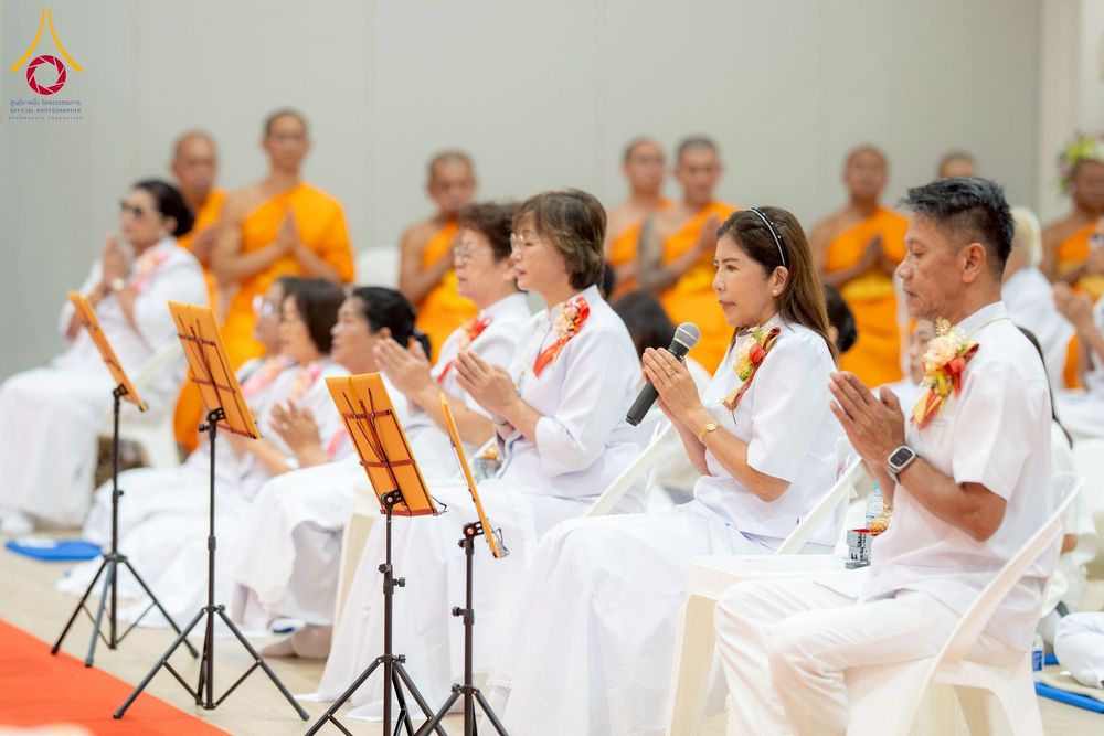 ภาพ No.254848:วันที่ 15 ตุลาคม พ.ศ. 2568 พิธีบรรจุพระบรมสารีริกธาตุภายในพระเกตุองค์พระประธาน สมโภชพระประธาน พระธรรมกาย ณ ศูนยอบรมเยาวชนกาญจนบุรี