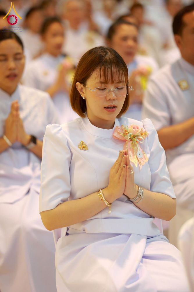 ภาพ No.264351:วันอาทิตย์ที่ 2 พฤศจิกายน พ.ศ. 2568 พิธีบูชาข้าวพระ ณ สภาธรรมกายสากล วัดพระธรรมกาย