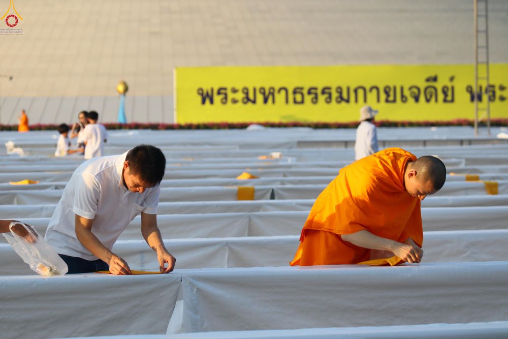 ภาพ No.320231:วันที่ 3-7 เมษายน พ.ศ.2569 การเตรียมงาน ณ ลานธรรม เพื่องานถวายมหาสังฆทาน 40,000 กว่าวัดทั่วประเทศ วันคุ้มครองโลก 22 เมษายน พ.ศ.2569 วัดพระธรรมกาย
