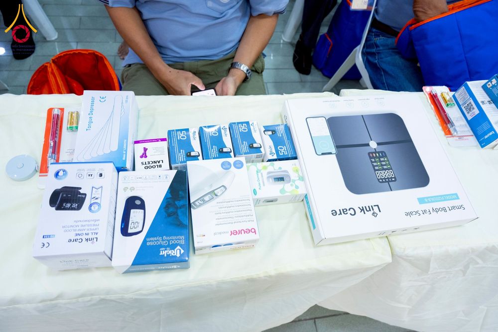 ภาพ No.259769:วันที่ 24 ตุลาคม พ.ศ. 2568 รพ.สต.คลองหนึ่ง อ.คลองหลวง สังกัด อบจ.ปทุมธานี จัดประชุมและมอบครุภัณฑ์ทางการแพทย์ เสริมพลัง อสม. ขับเคลื่อนสุขภาพชุมชนอย่างยั่งยืน ณ วัดพระธรรมกาย