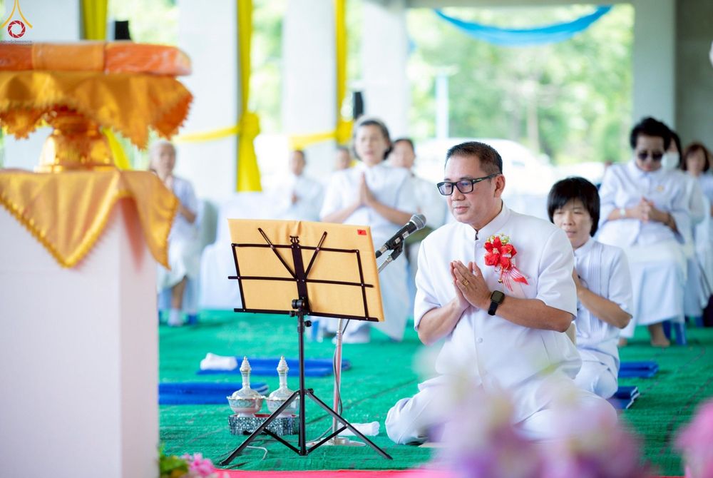 ภาพ No.255249:วันที่ 12 ตุลาคม พ.ศ. 2568 พิธีอัญเชิญพระบรมสารีริกธาตุและบรรจุ ลงในพระเกตุพระประธาน , พิธีทอดกฐินสามัคคีทั่วไทย 30,000 วัด โดยคณะศิษยานุศิษย์ วัดพระธรรมกาย  บูชาธรรม 81 ปี หลวงพ่อธัมมชโย ณ ธุดงคสถานเขาย้อย จ.เพชรบุรี