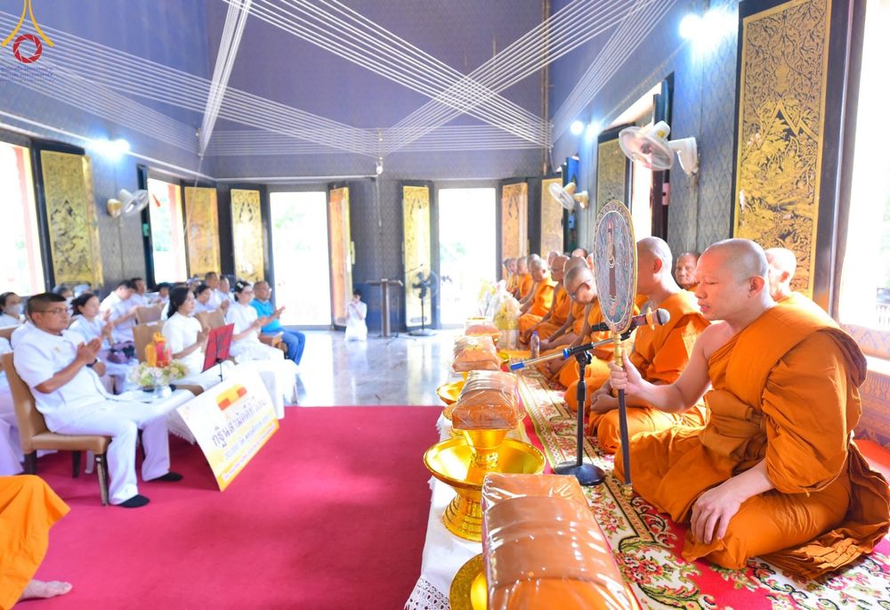 ภาพ No.163380:โครงการกฐินสามัคคีทั่วไทย 30,000 วัด บูชาธรรม 80 ปี หลวงพ่อธัมมชโย โดย คณะศิษยานุศิษย์วัดพระธรรมกาย ณ วัดหนองกระโดน อ.เมือง จ.นครปฐม วันที่ 19 ตุลาคม พ.ศ. 2567