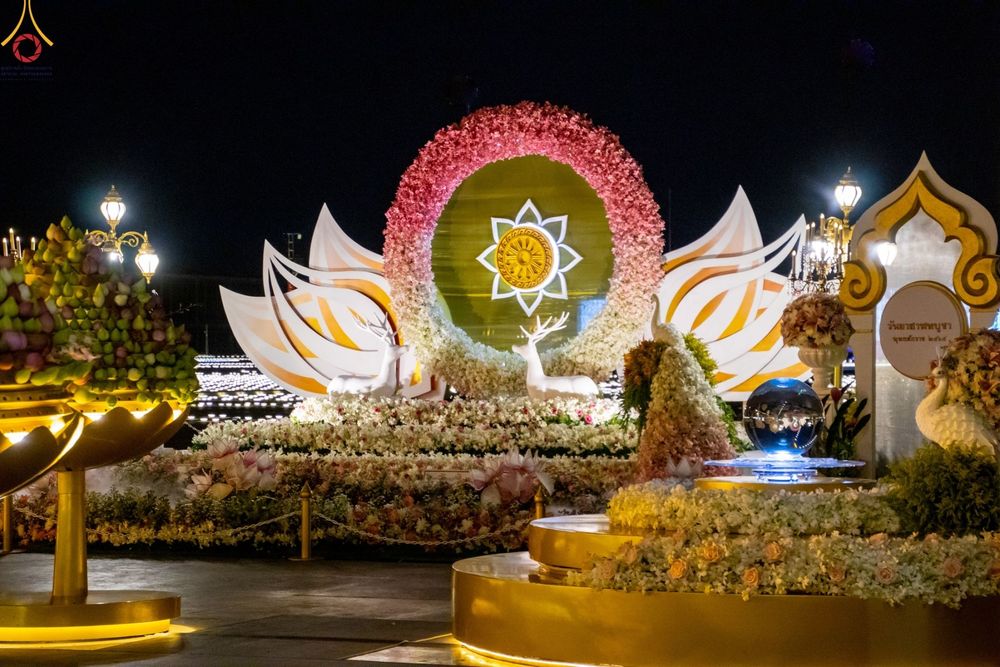 ภาพ No.48288:ประมวลภาพพิธีจุดประทีป เนื่องในวันอาสาฬหบูชา ประจำปี 2565