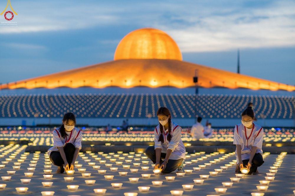 ภาพ No.47093:ประมวลภาพพิธีฉลองชัยสวดธรรมจักร ครบ 4,444,444,444 จบ