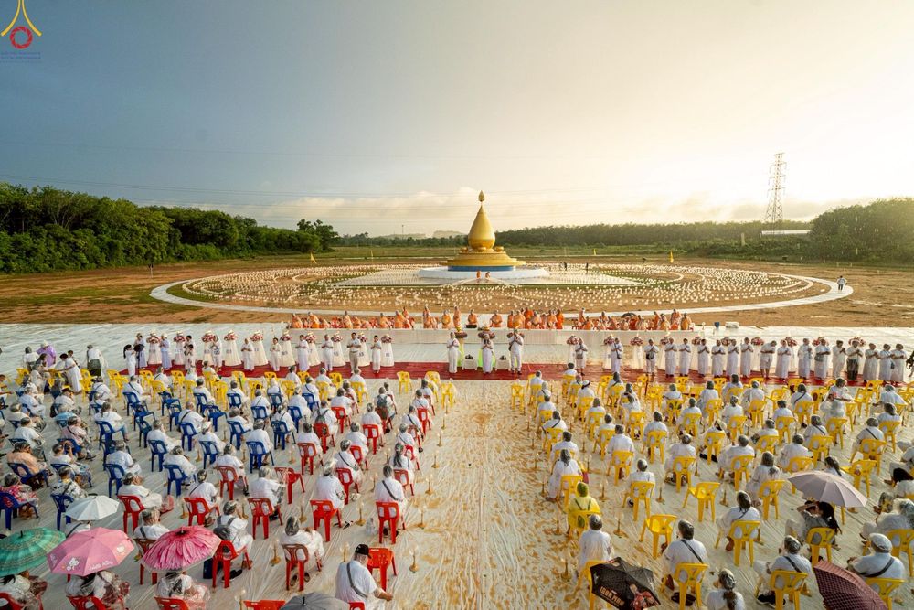 ภาพ No.241566:วันเสาร์ที่ 23 สิงหาคม พ.ศ. 2568 พิธีบุพเปตพลีนานาชาติ ปีที่ 12 ณ ศูนย์ปฏิบัติธรรมภาคใต้ อ.บางกล่ำ จ.สงขลา