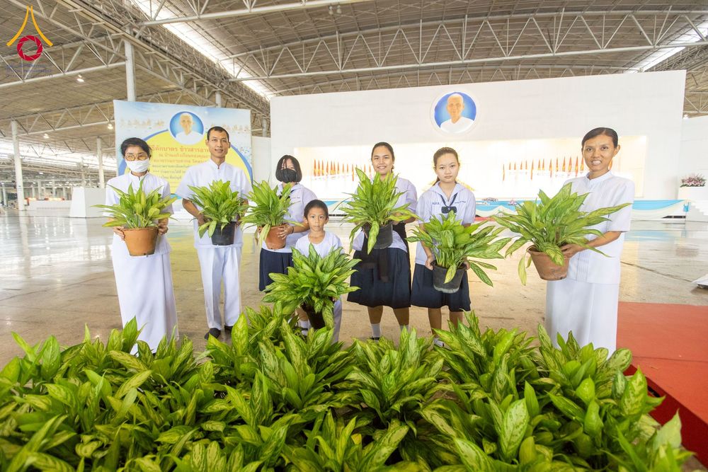 ภาพ No.256922:วันที่ 5 ตุลาคม พ.ศ. 2568 พิธีตักบาตร ข้าวสารอาหารแห้ง ณ บ้านแก้วเรือนทองคุณยายฯ สภาธรรมกายสากล วัดพระธรรมกาย