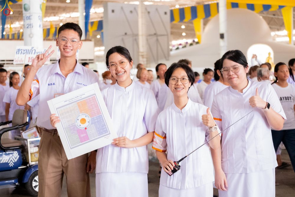 ภาพ No.323916:วันที่ 22 เมษายน พ.ศ.2569 (วันคุ้มครองโลก) พิธีถวายมหาสังฆทาน 40,000 กว่าวัดทั่วประเทศ ณ ลานธรรม พระมหาธรรมกายเจดีย์ วัดพระธรรมกาย