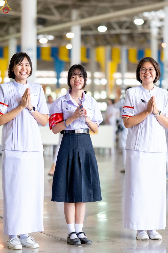 ภาพ No.341806:วันพุธที่ 29 กรกฎาคม พ.ศ. 2569 พิธีถวายผ้าอาบน้ำฝน เทียนพรรษาและประทีปโคมไฟ ณ ห้องแก้วสารพัดนึก 2 สภาธรรมกายสากล วัดพระธรรมกาย