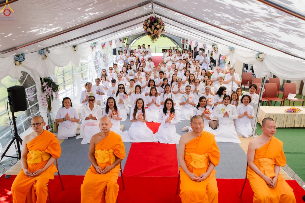 ภาพ No.286099:วันที่ 13 กรกฎาคม พ.ศ. 2568  พิธีทอดผ้าป่าฉลอง 13 ปี  วัดพระธรรมกายสวิตเซอร์แลนด์