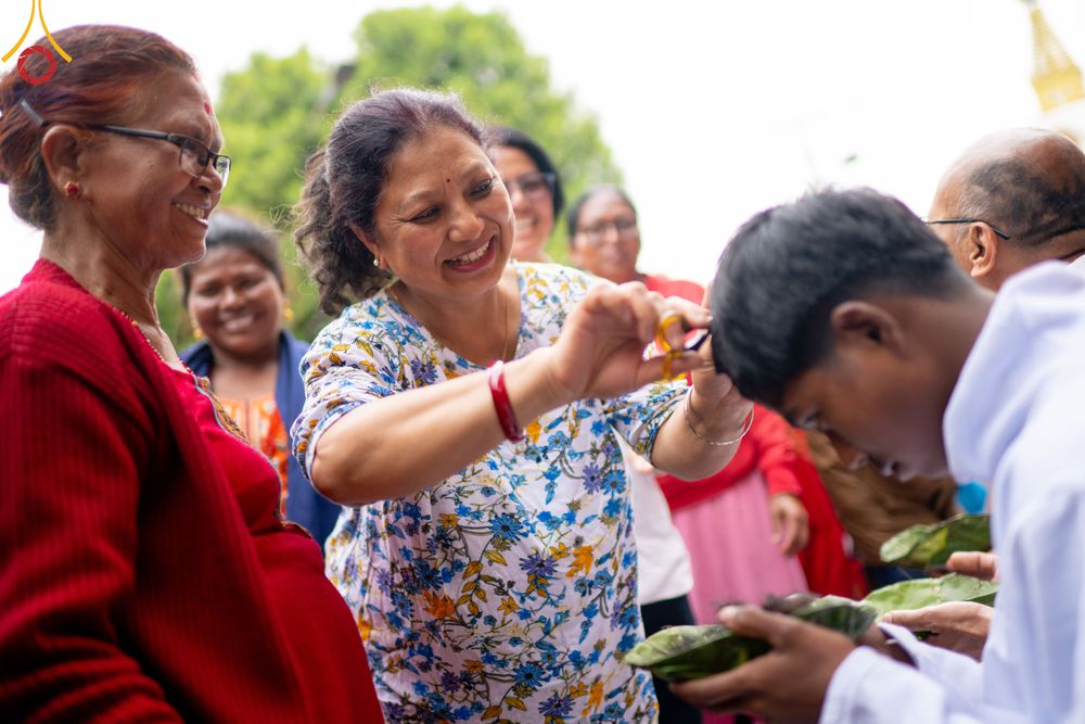 ภาพ No.313360:วันพุธที่ 11 มีนาคม พ.ศ. 2569 พิธีตัดปอยผมโครงการบรรพชาสามเณร  ณ วัดอเชศวร (Aksheswar Mahavihar) ประเทศเนปาล