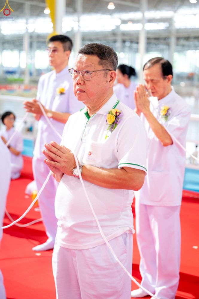 ภาพ No.342768:วันอาทิตย์ที่ 9 สิงหาคม พ.ศ.2569 พิธีจุดเทียนใจ ไฟนิรันดร์ อนันตชัย ณ รัตนบัลลังก์ วัดพระธรรมกาย