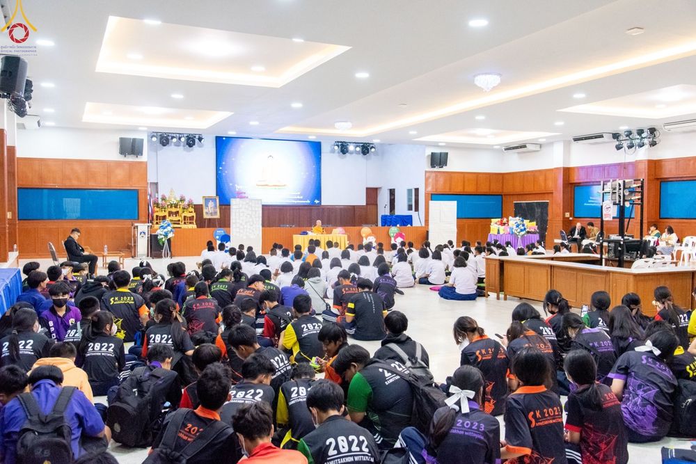ภาพ No.106606:วันรวมพลังเด็กดี V-star ผู้นำฟื้นฟูศีลธรรมโลก จังหวัดสมุทรสาคร วันพฤหัสบดีที่ 28 ธันวาคม พ.ศ. 2566 ณ โรงเรียนสมุทรสาครวิทยาลัย อำเภอเมือง จังหวัดสมุทรสาคร
