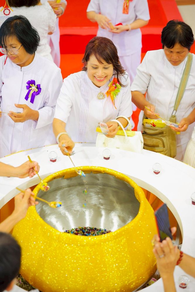 ภาพ No.265684:วันเสาร์ที่ 18 ตุลาคม พ.ศ. 2568 พิธีตักบาตร มณีนพรัตน์ทิพย์สุธาโภชน์ ณ ศูนย์อบรมเยาวชนบางปะหัน ตำบลหันสัง อำเภอบางปะหัน  จังหวัดพระนครศรีอยุธยา