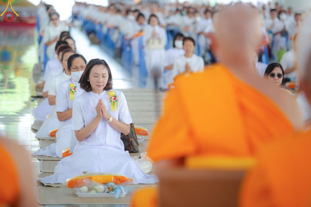 ภาพ No.140058:พิธีบุพเปตพลี ครั้งที่ 151 ร่วมอุทิศบุญกุศลแด่หมู่ญาติที่ล่วงลับไปแล้ว และสืบทอดอายุพระพุทธศาสนา วันพฤหัสบดีที่ 6 มิถุนายน พ.ศ. 2567 (วันพระ แรม 15 ค่ำ เดือน 6) ณ หอฉันคุณยายอาจารย์ วัดพระธรรมกาย