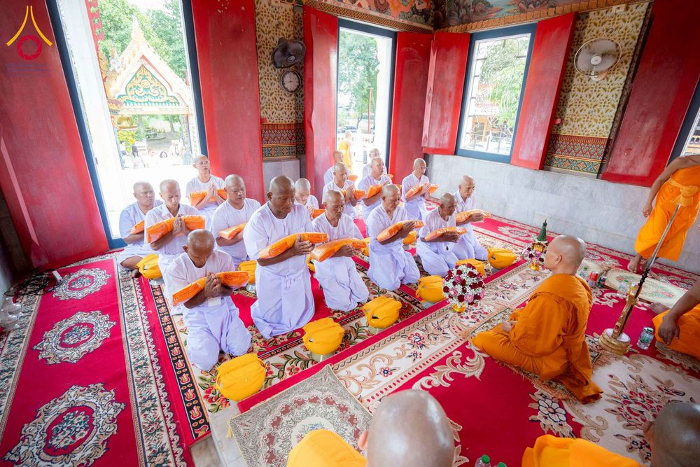 ภาพ No.278311:วันศุกร์ที่ 5 ธันวาคม พ.ศ. 2568 (วันพ่อแห่งชาติ) พิธีบรรพชาอุปสมบทหมู่ธรรมทายาท จำนวน 16 รูป โครงการบรรพชาอุปสมบทหมู่ รุ่นบูชาธรรมมหาปูชนียาจารย์ ประจำปี 2568  ณ ศูนย์ปฏิบัติธรรมและอบรมเยาวชนพระนครศรีอยุธยา จ.พระนครศรีอยุธยา