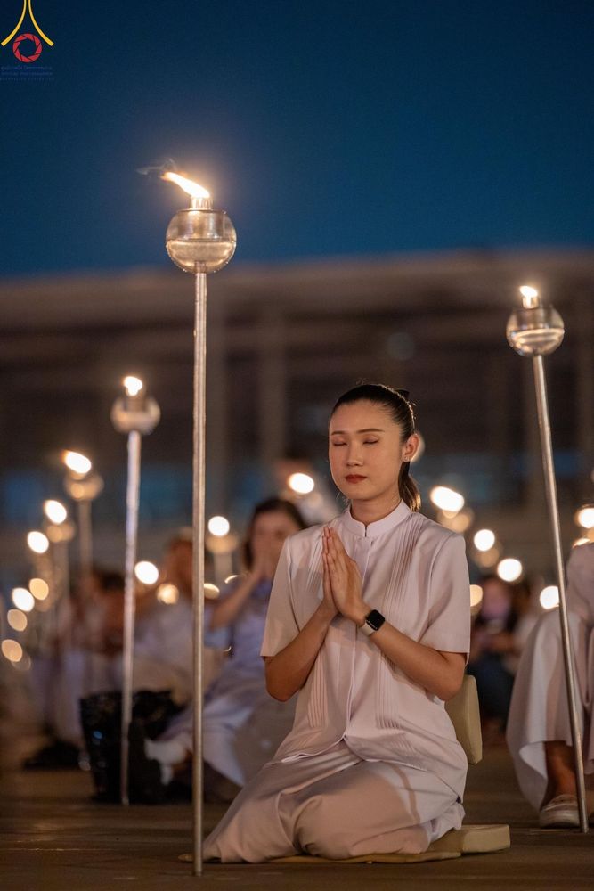 ภาพ No.125083:พิธีเวียนประทักษิณและจุดมาฆประทีป (ชุดที่ 2) ในวันมาฆบูชา เสาร์ที่ 24 กุมภาพันธ์ พ.ศ. 2567 ณ พระมหาธรรมกายเจดีย์ วัดพระธรรมกาย